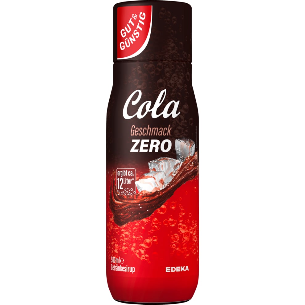 GUT&GÜNSTIG Sirup Cola Zero  bei Bringmeister online bestellen!