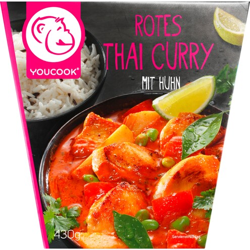 YOUCOOK Rotes Thai Curry mit Huhn