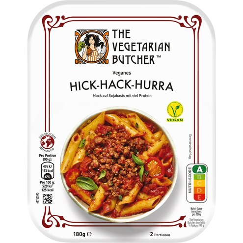 The Vegetarian Butcher Veganes Hick-Hack-Hurra