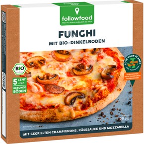 followfood Bio Pizza Funghi mit Dinkelboden Bild 0