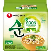 Nong Shim Instantnudeln Soon Veggie Ramyun mild