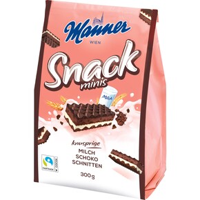 Manner Snack Minis Milch Schoko Schnitten Bild 0