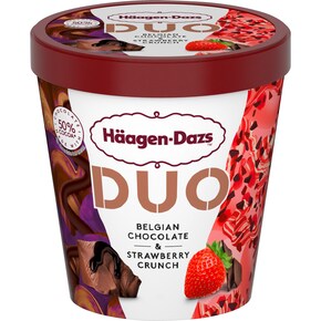 Häagen-Dazs Duo Belgian Chocolate & Strawberry Crunch Bild 0