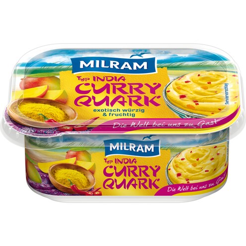 MILRAM Typ India Curry Quark 40 % Fett