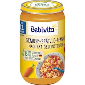 Bebivita Bio Gemüse-Spätzle-Pfanne nach Art Geschnetzeltem ab 12. Monat