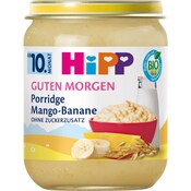 HiPP Bio Frühstücks-Porridge Mango-Banane-Haferbrei ab 10.Monat