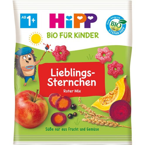 HiPP Bio Für Kinder Lieblings Sternchen Roter Mix ab 1+ Jahre