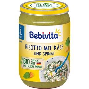 Bebivita Bio Menü Risotto mit Käse und Spinat ab 8. Monat Bild 0