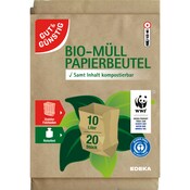BIO GUT&GÜNSTIG Müllbeutel Papier 10l