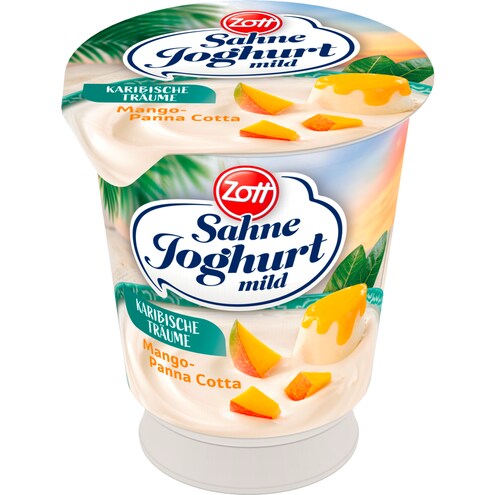 Zott Sahnejoghurt Mango-Panna Cotta 10 % Fett