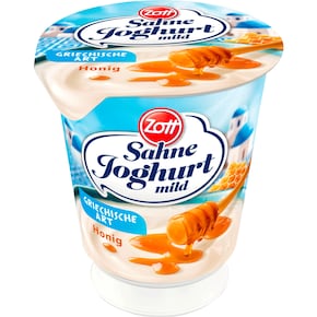 Zott Sahnejoghurt mild griechische Art Honig 10 % Fett Bild 0