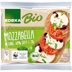EDEKA Bio Mozzarella 45% Fett i. Tr. Bild 0