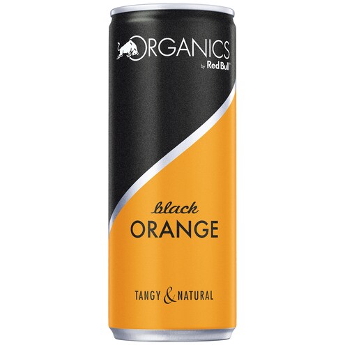 Organics by Red Bull Black Orange 250 ml EINWEG Dose Bio Getränk Bild 1