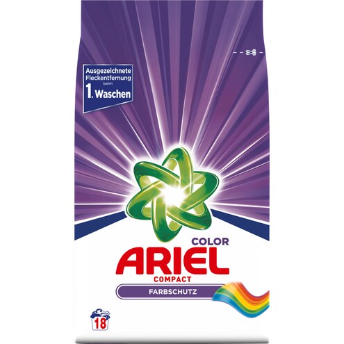 Ariel Compact Colorwaschmittel für 18 Wäschen