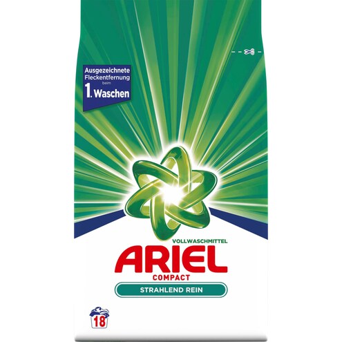 Ariel Compact Vollwaschmittel für 18 Wäschen