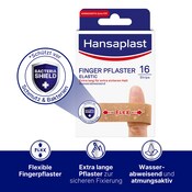 Hansaplast Elastic Fingerstrips 16 Stück