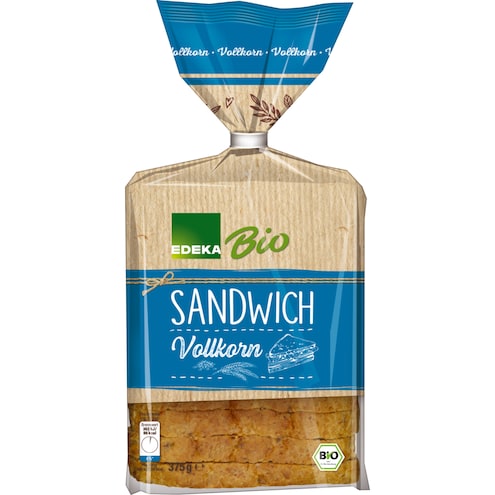 EDEKA Bio Sandwich-Toast Vollkorn 375g