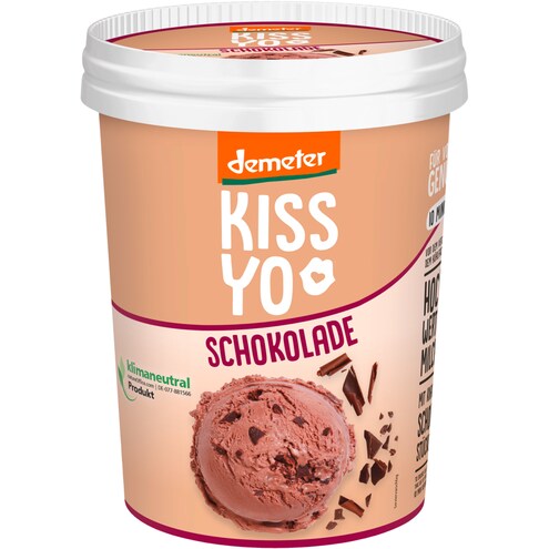 kissyo Demeter Natural Milcheis Schokolade