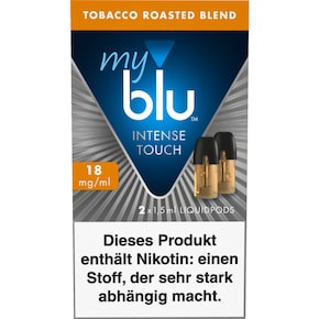 myblu Intense Touch Liquidpods Tobacco Roasted Blend 18 mg/ml Bild 0