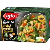 iglo Veggie Love Gemüse Curry mit Kokos-Sauce