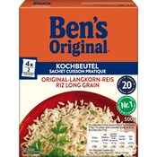 Ben's Original Kochbeutel Original Langkorn-Reis 20-Minuten
