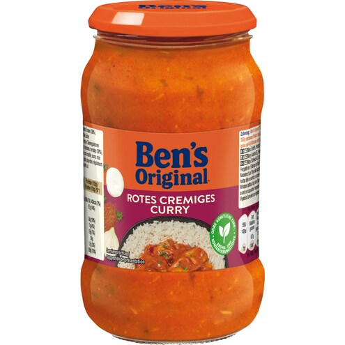 Ben's Original Sauce rotes cremiges Curry
