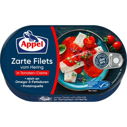 Appel MSC Zarte Filets in Tomaten-Creme