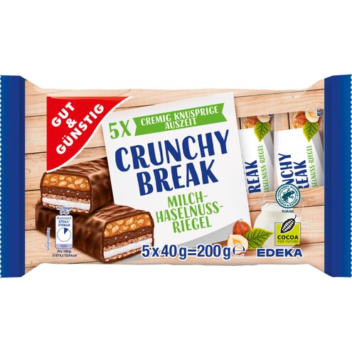 GUT&GÜNSTIG Crunchy Break Riegel Bild 1