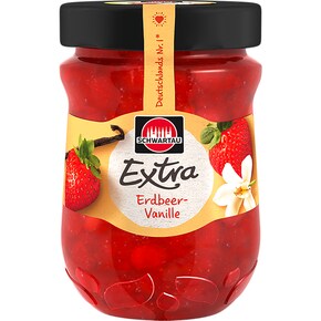 SCHWARTAU Extra Erdbeer-Vanille Bild 0