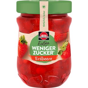 SCHWARTAU Extra Weniger Zucker Erdbeere Bild 0