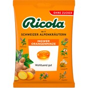 Ricola Ingwer-Orange-Minze ohne Zucker