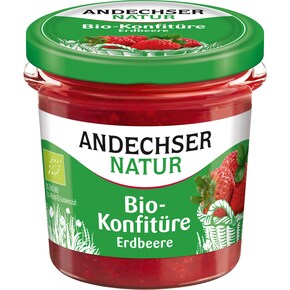 Andechser Natur Bio Konfitüre Erdbeere Bild 0