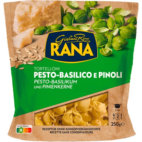 RANA Tortelloni Pesto-Basilikum und Pinienkerne