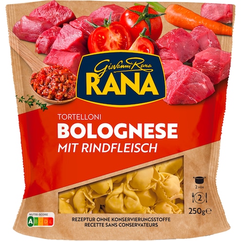 RANA Tortelloni Bolognese mit Rindfleisch