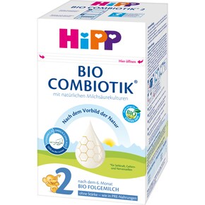 HiPP Bio Milchnahrung Combiotik 2 nach dem 6.Monat Bild 0