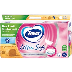 Zewa Ultra Soft Toilettenpapier 4-lagig 8x150BL Bild 0