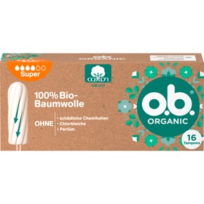 o.b.Organic Bio Tampon super Bild 0