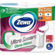 Zewa Ultra Smart Toilettenpapier weiß 4-lagig