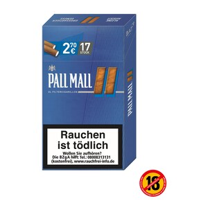 Pall Mall Blue Filter Zigarillos XL Bild 0