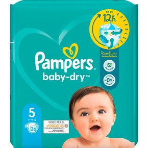 Pampers Baby Dry Junior Windeln Gr.5 11-16kg Single Pack Bild 0
