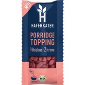 Haferkater Bio Porridge Topping Hibiskus-Zitrone