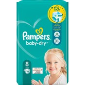 Pampers Baby Dry Extra Large Windeln Gr.8 17+kg Single Pack
