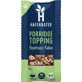 Haferkater Bio Porridge Topping Haselnuss-Kakao Bild 0