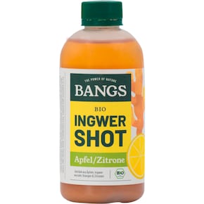 Bangs Bio Ingwer Shot mit Apfel & Zitrone Bild 0