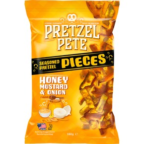 Pretzel Pete Seasoned Pretzel Pieces Honey Mustard and Onion Bild 0