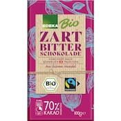 EDEKA Bio Fairtrade Zartbitterschokolade