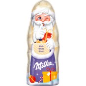 Milka Weihnachtsmann Weiß
