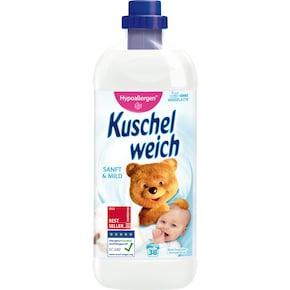 Kuschelweich Weichspüler Sanft&Mild 38WL Bild 0