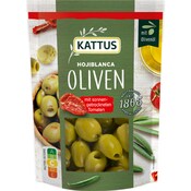 KATTUS Grüne Oliven getrocknete Tomate