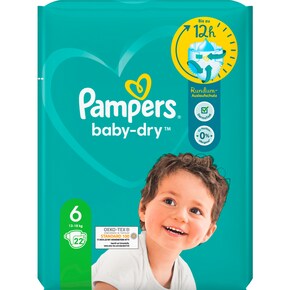 Pampers Baby Dry Windeln Extra Large Gr.6 13-18kg Single Pack Bild 0